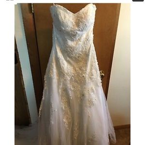 White eden bridal dress